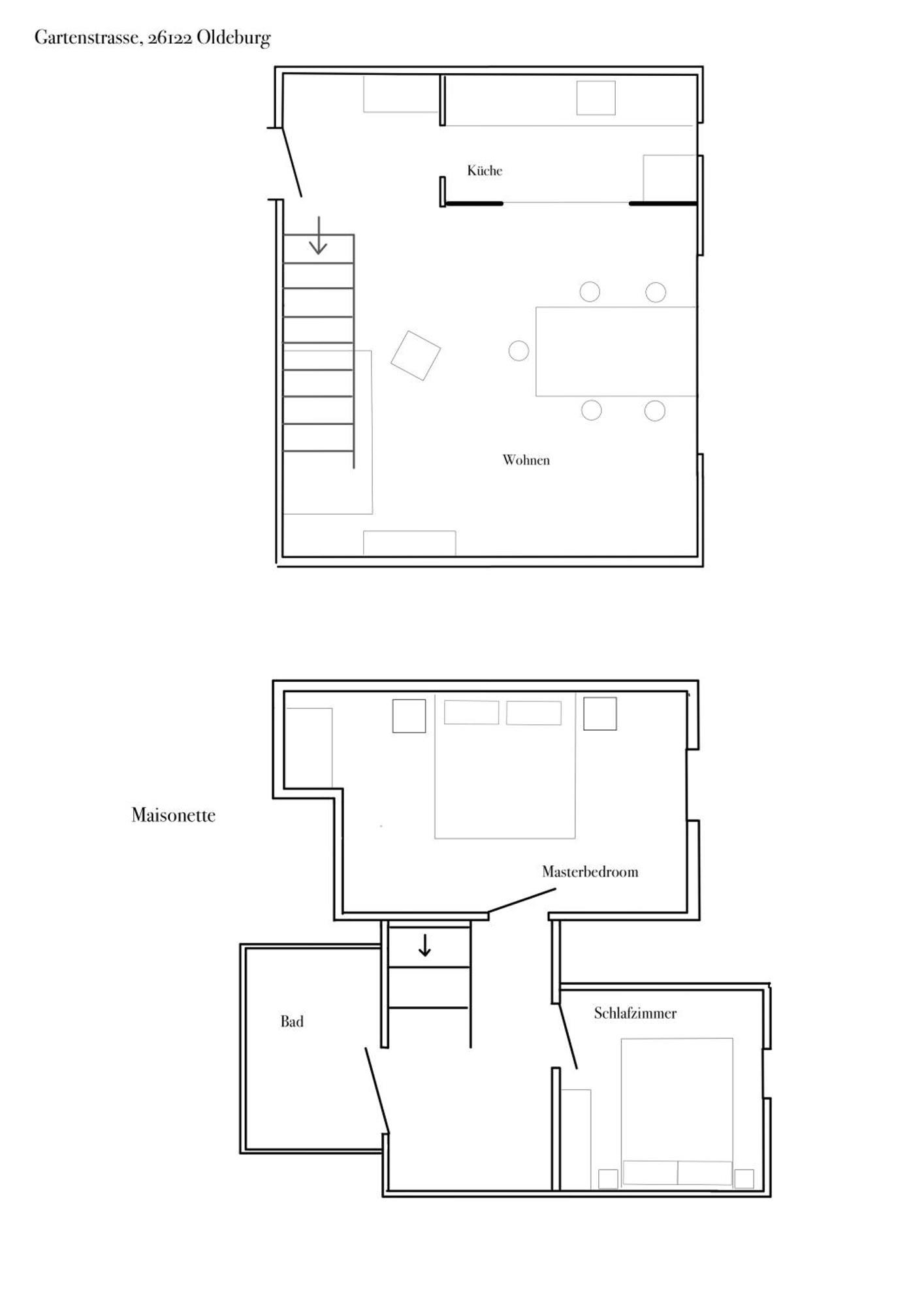 Apt Prinz Leopold - Zentral - Zimmerprinzen 奥尔登堡 外观 照片